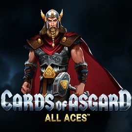 Cards of Asgard All Aces slot icon by Switch Studios, available at High Fly Bet Casino