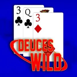 Deuces Wild slot logo by Games Global at High Fly Bet Casino