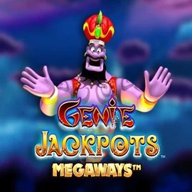 Genie Jackpots Megaways logo by Blueprint Gaming at High Fly Bet Casino