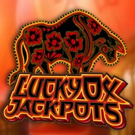 Official Jackpots logo: Lucky Ox Jackpots by Rival at High Fly Bet Casino