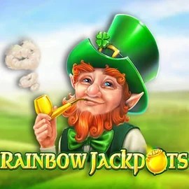 Rainbow Jackpots slot visual from Red Tiger Gaming available on highflybetcasino.org.pl