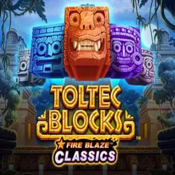 Slots logo of Fire Blaze: Toltec Blocks from Rarestone Gaming at High Fly Bet Casino